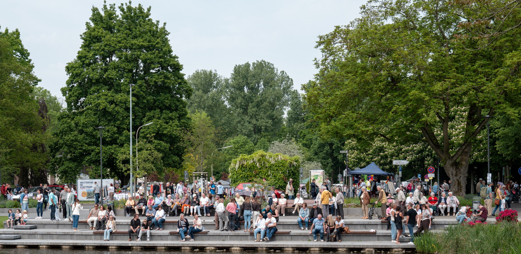 Stadtparkfest am Mühlenweiher